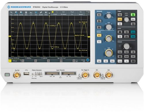 Rohde & Schwarz RTB2K-102M digitális tároló oszcilloszkóp, logikai analizátor