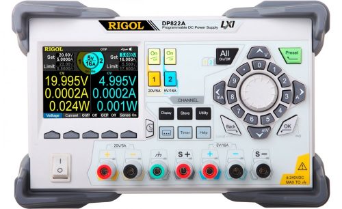 Rigol DP822A labortápegység